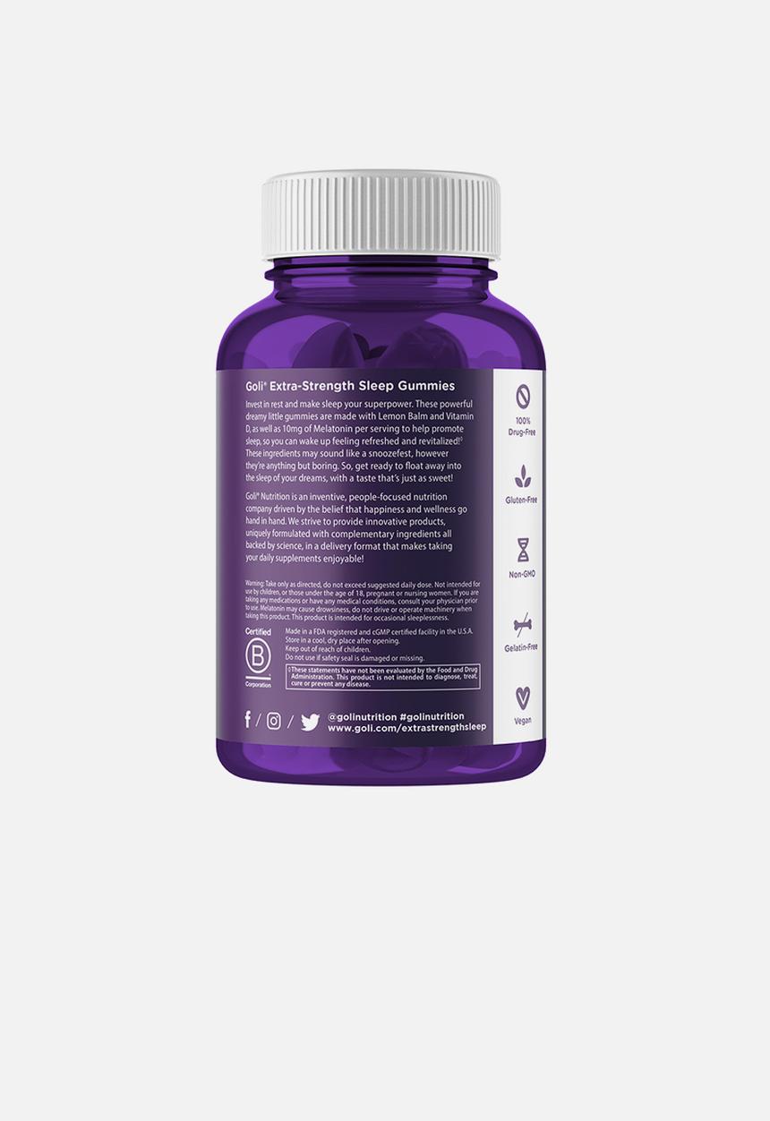 Goli Nutrition - Extra-Strength Sleep Gummies