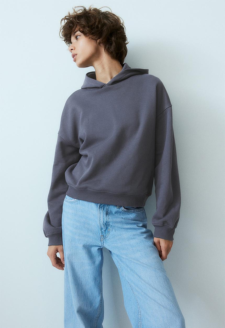 H&M - Hoodie - dark grey