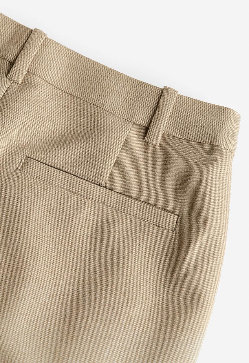H&M - Crease-leg trousers - beige