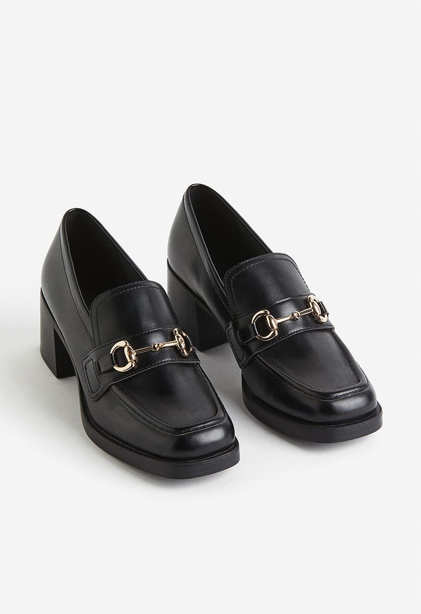 H&M - Heeled loafers - black
