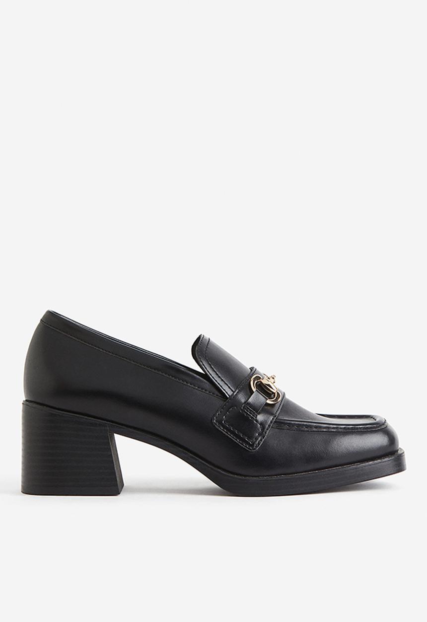 H&M - Heeled loafers - black