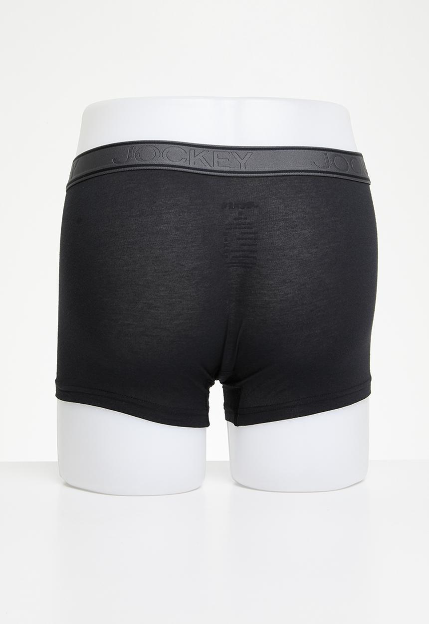 Jockey - U-pouch trunks - black 