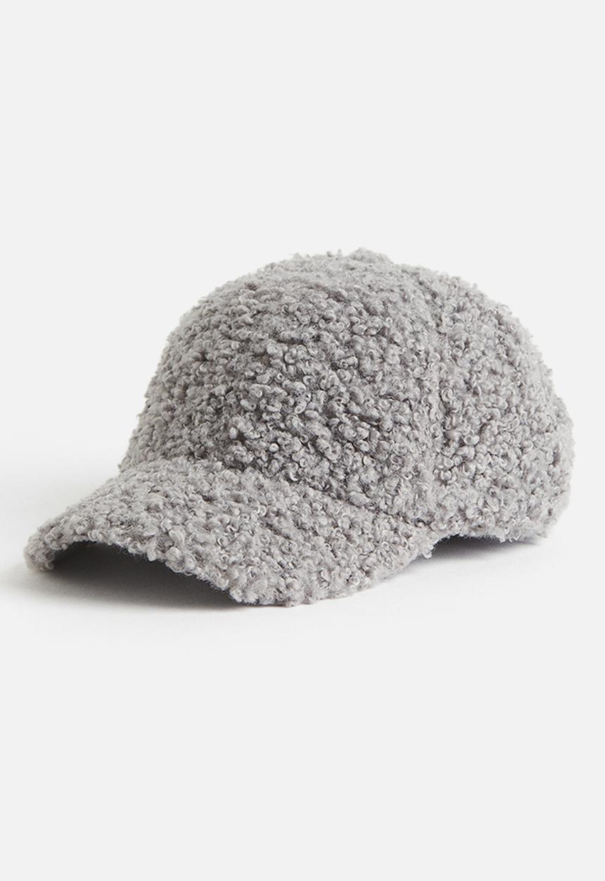 H&M - Teddy cap - grey