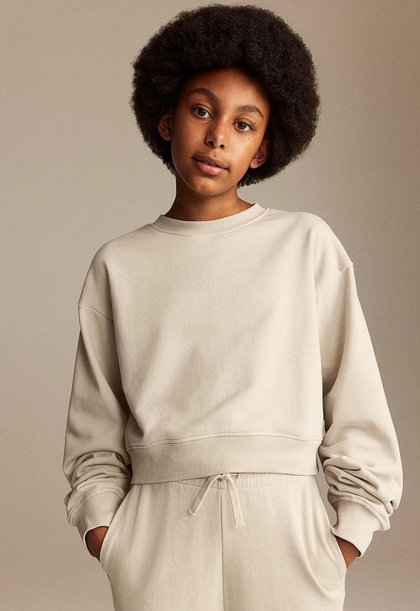H&M - Sweatshirt - light beige