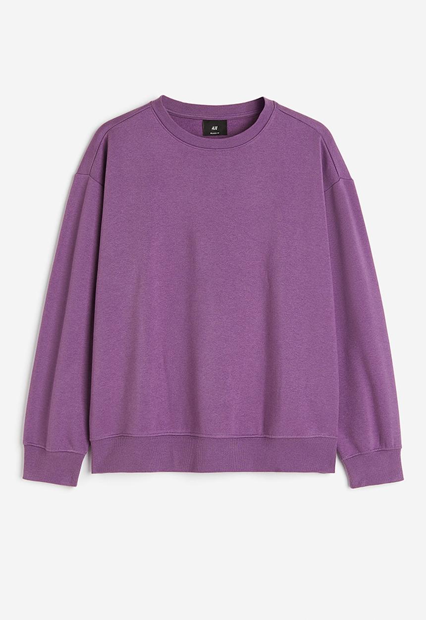 H&M - Loose fit sweatshirt - purple