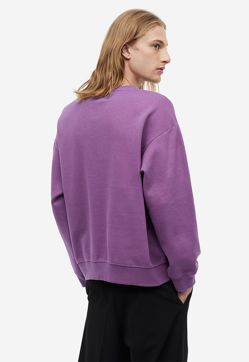 H&M - Loose fit sweatshirt - purple