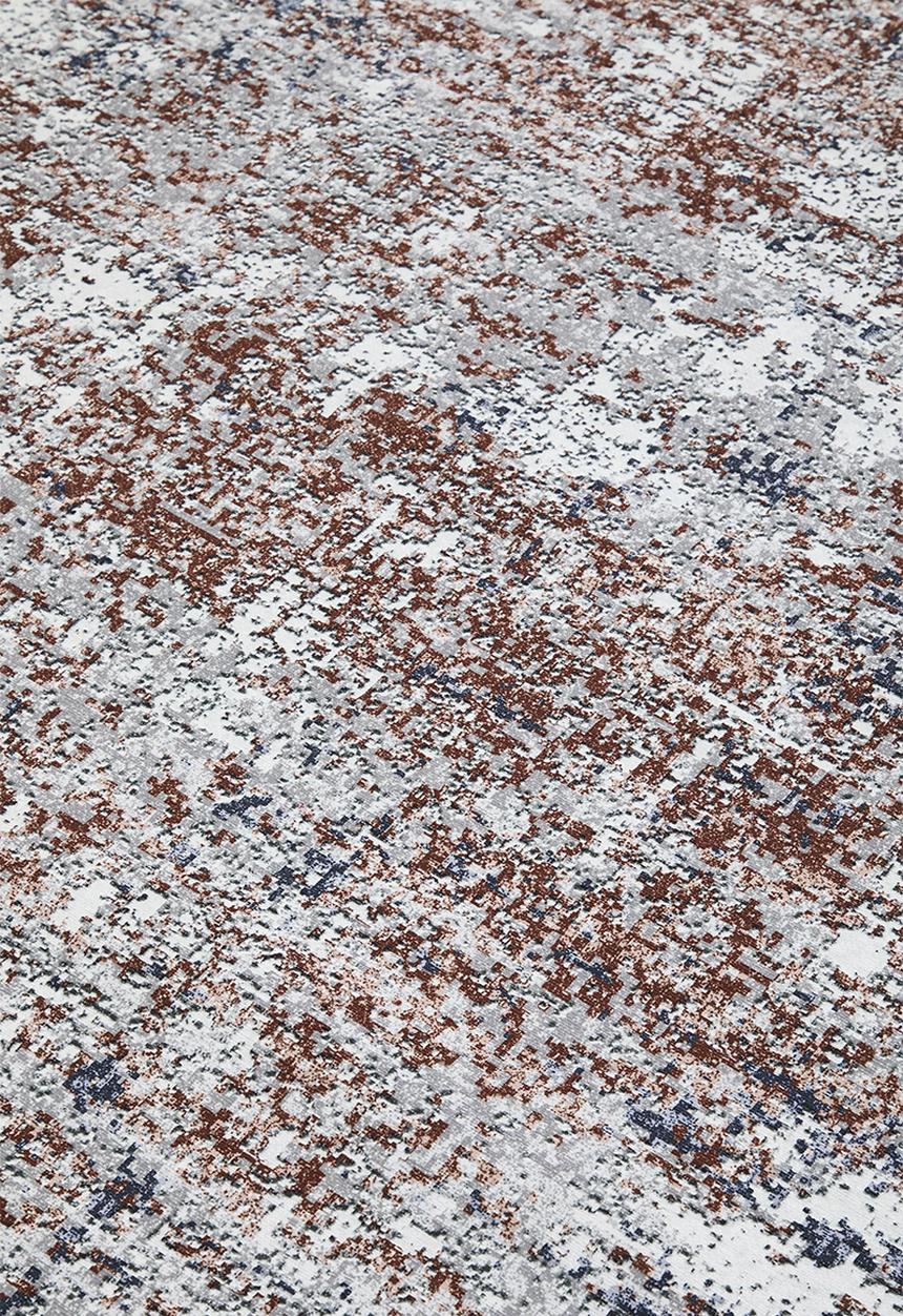Sixth Floor - Brisbane distressed rug - charcoal storm