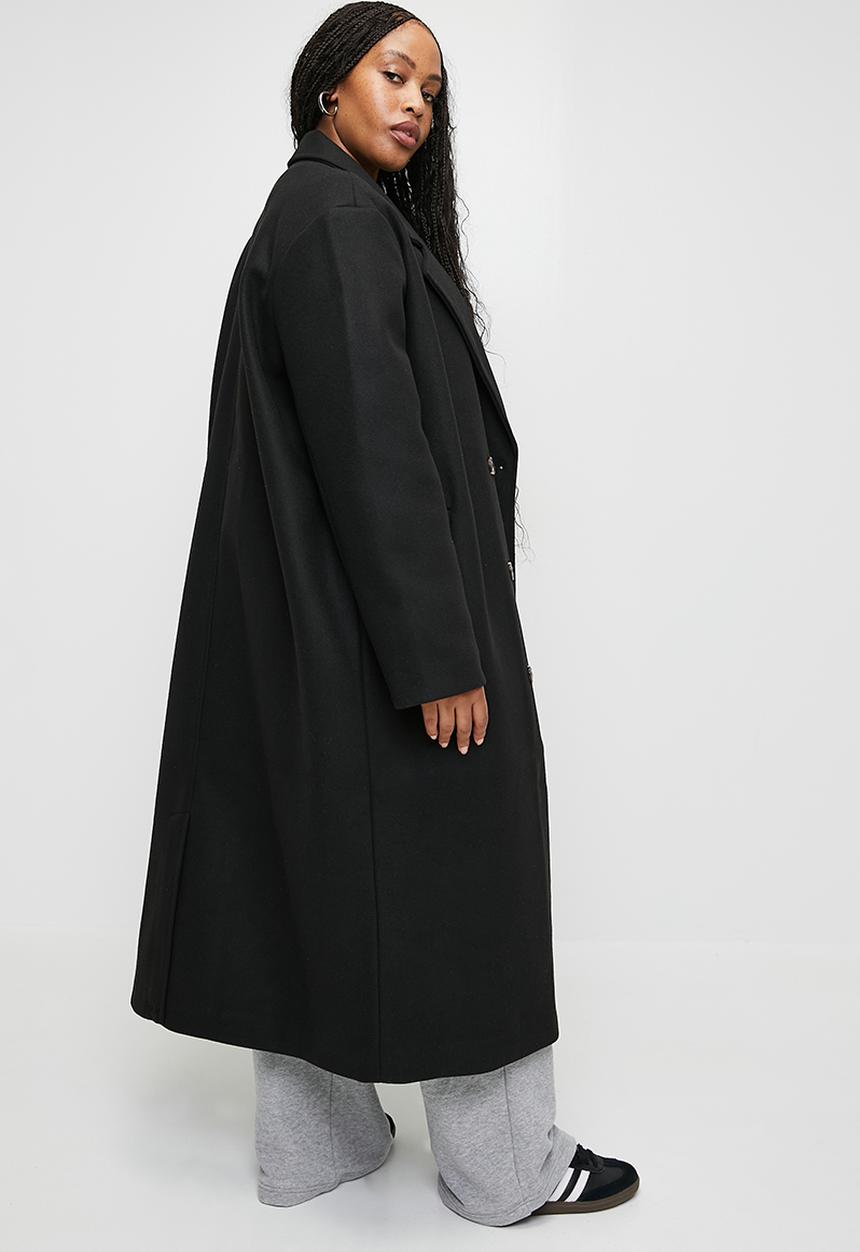 Cotton On - Plus Harrison Coat - Black