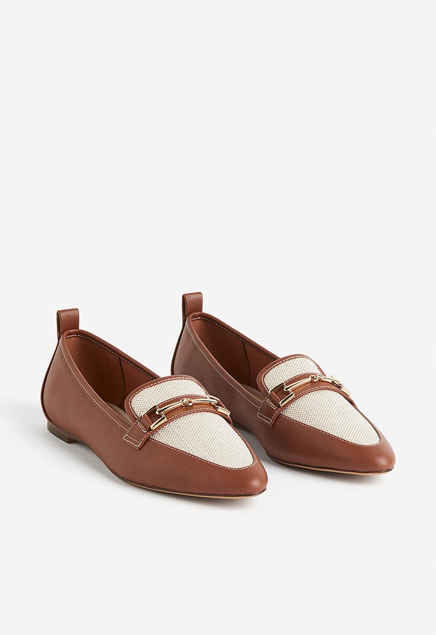 H&M - Pointed loafers - brown