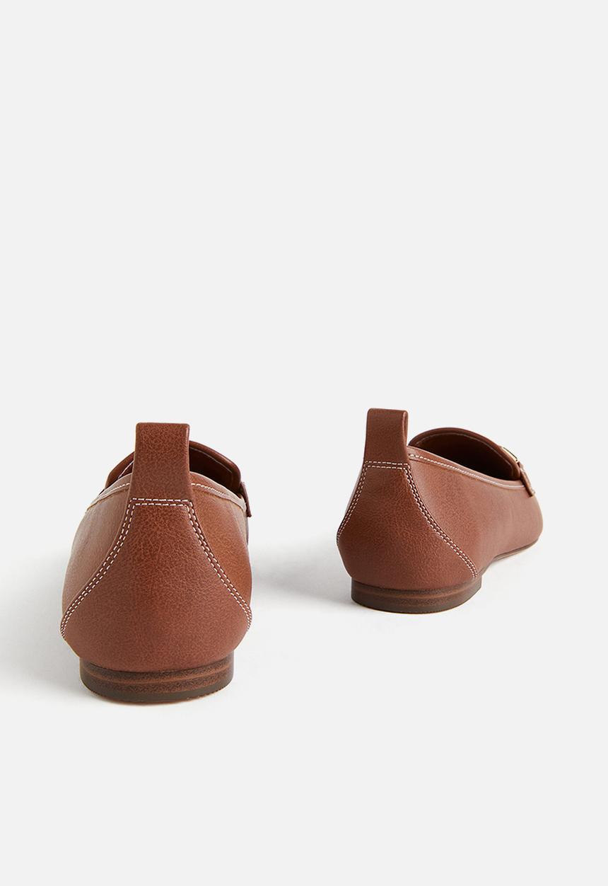 H&M - Pointed loafers - brown