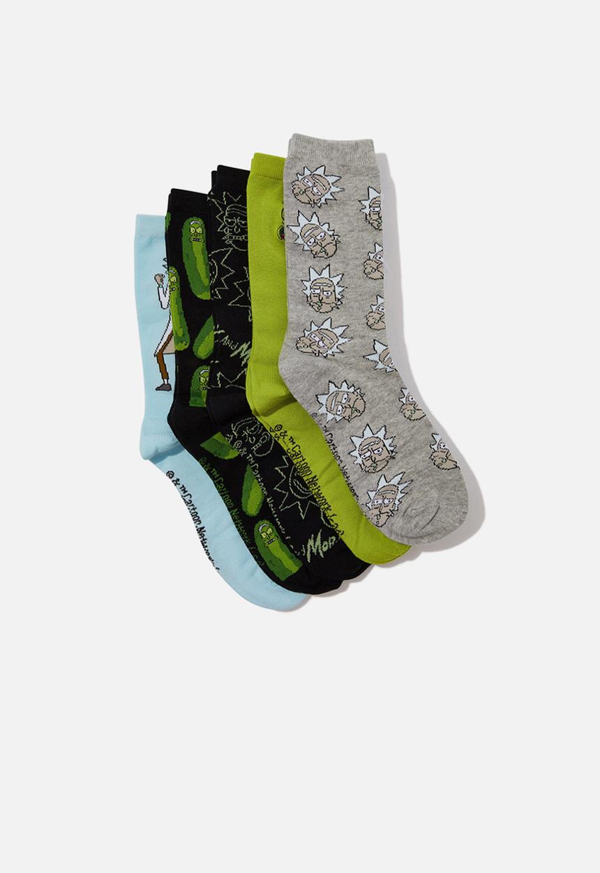 Typo - Box of socks - lcn wb rick and morty pickle rick