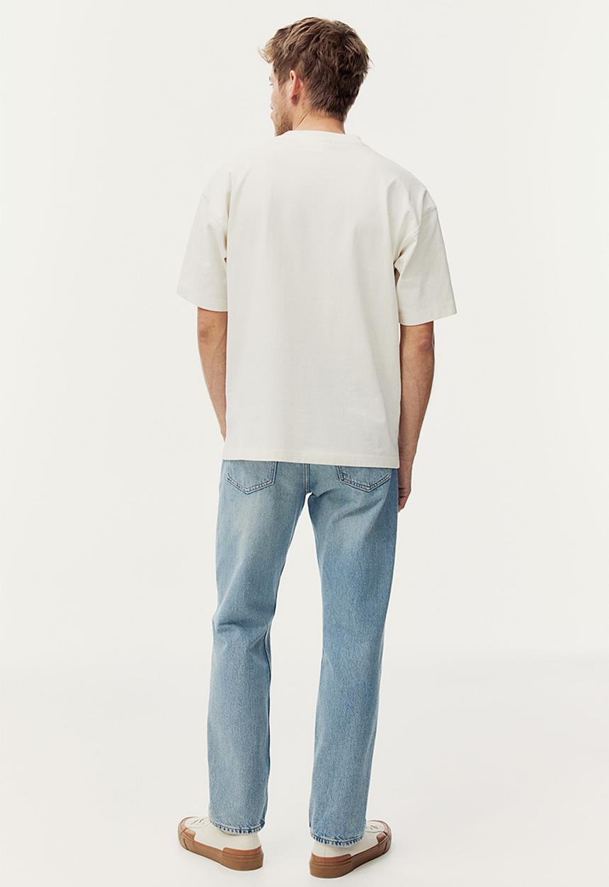 H&M - Straight regular jeans - light denim blue