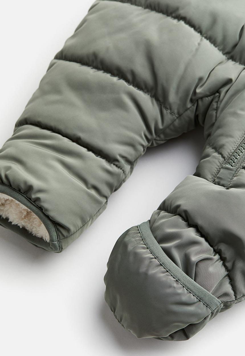 H&M - Padded all-in-one suit - khaki green