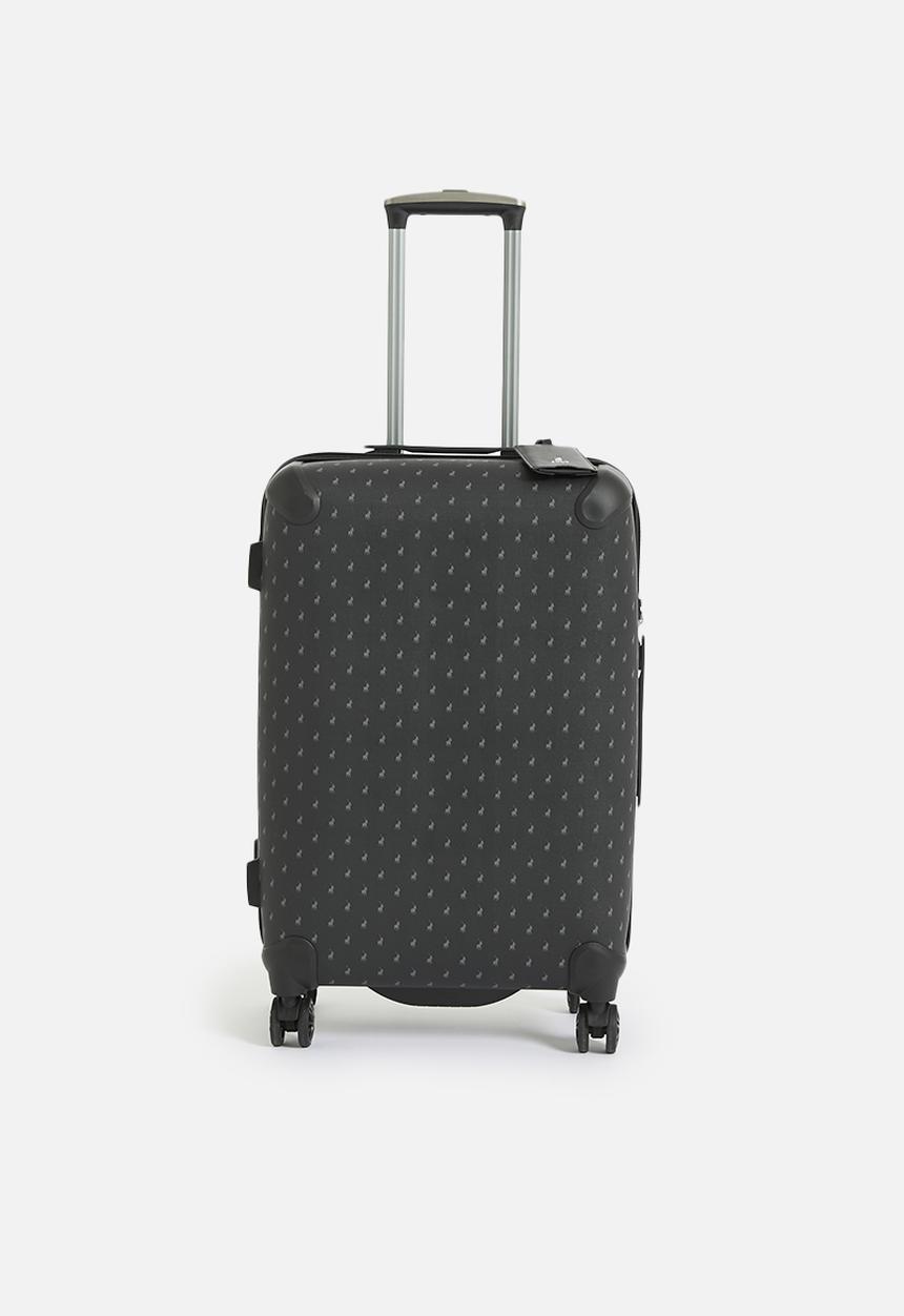 POLO - 4 Wheel Trolley Pullman With TSA Lock - Charcoal