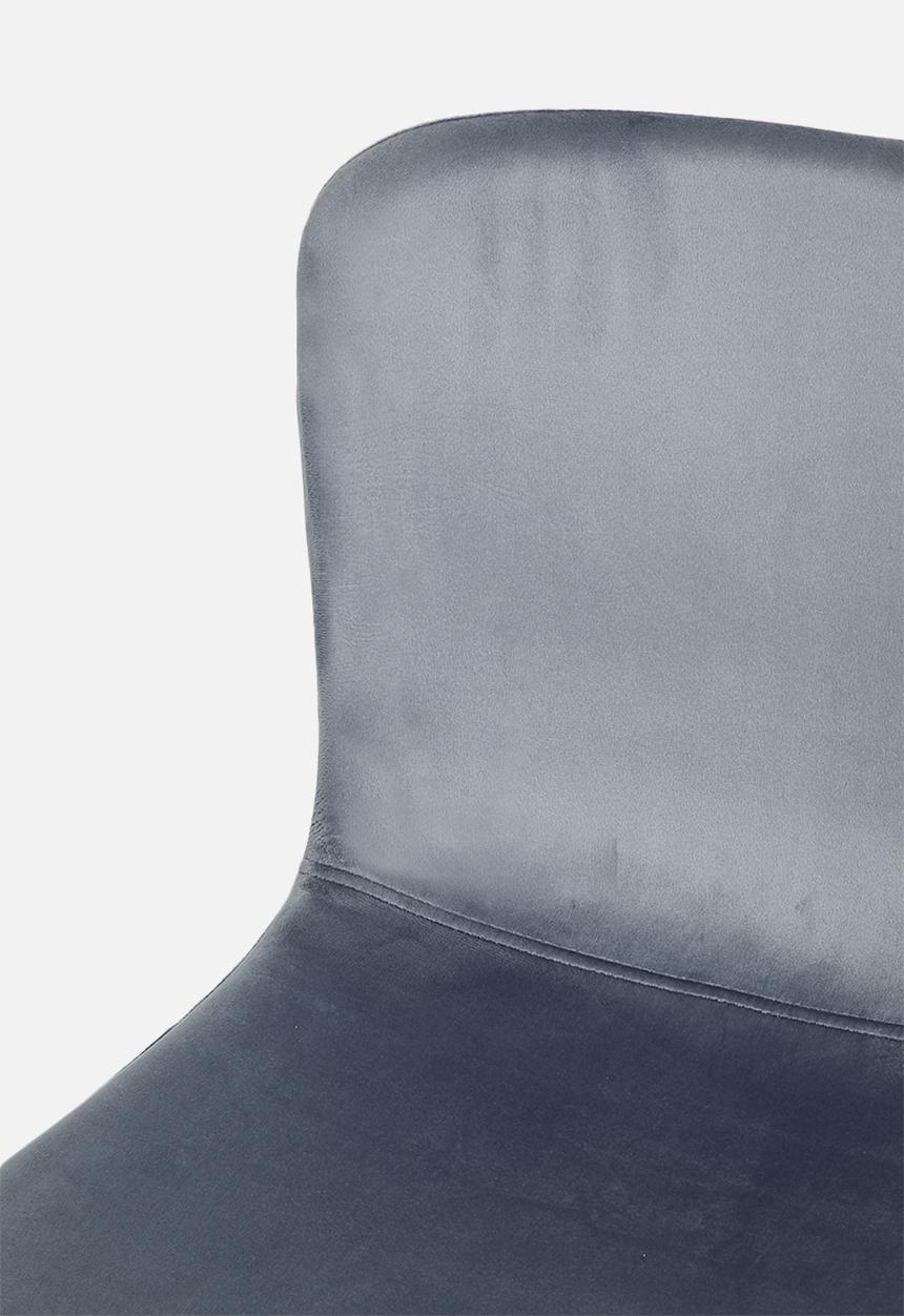 Sixth Floor - Velvet dining chair set of 2 - Deep Ocean