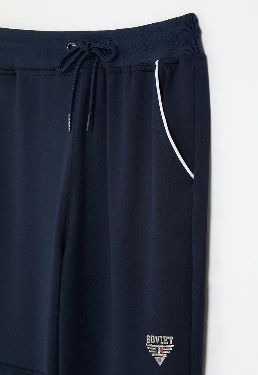 SOVIET - Boys track pants - navy