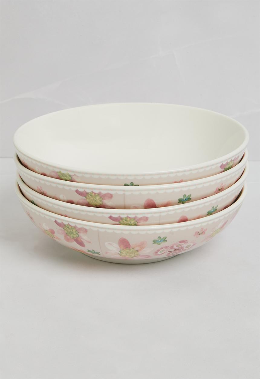 Maxwell & Williams - Primula 12 pc Dinner Set - Pink