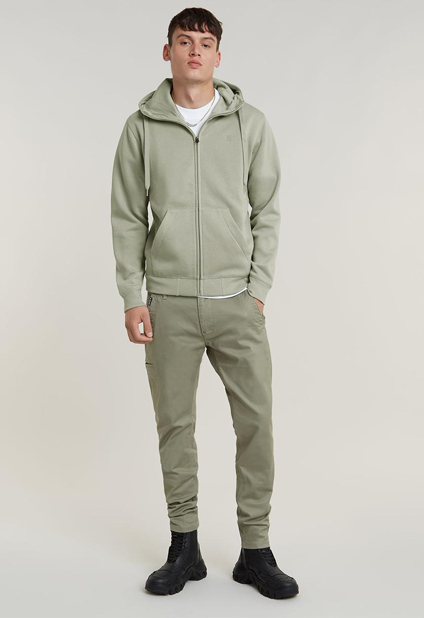G-STAR - Premium core hdd zip sw long sleeve Pacior sweat r - wrought iron