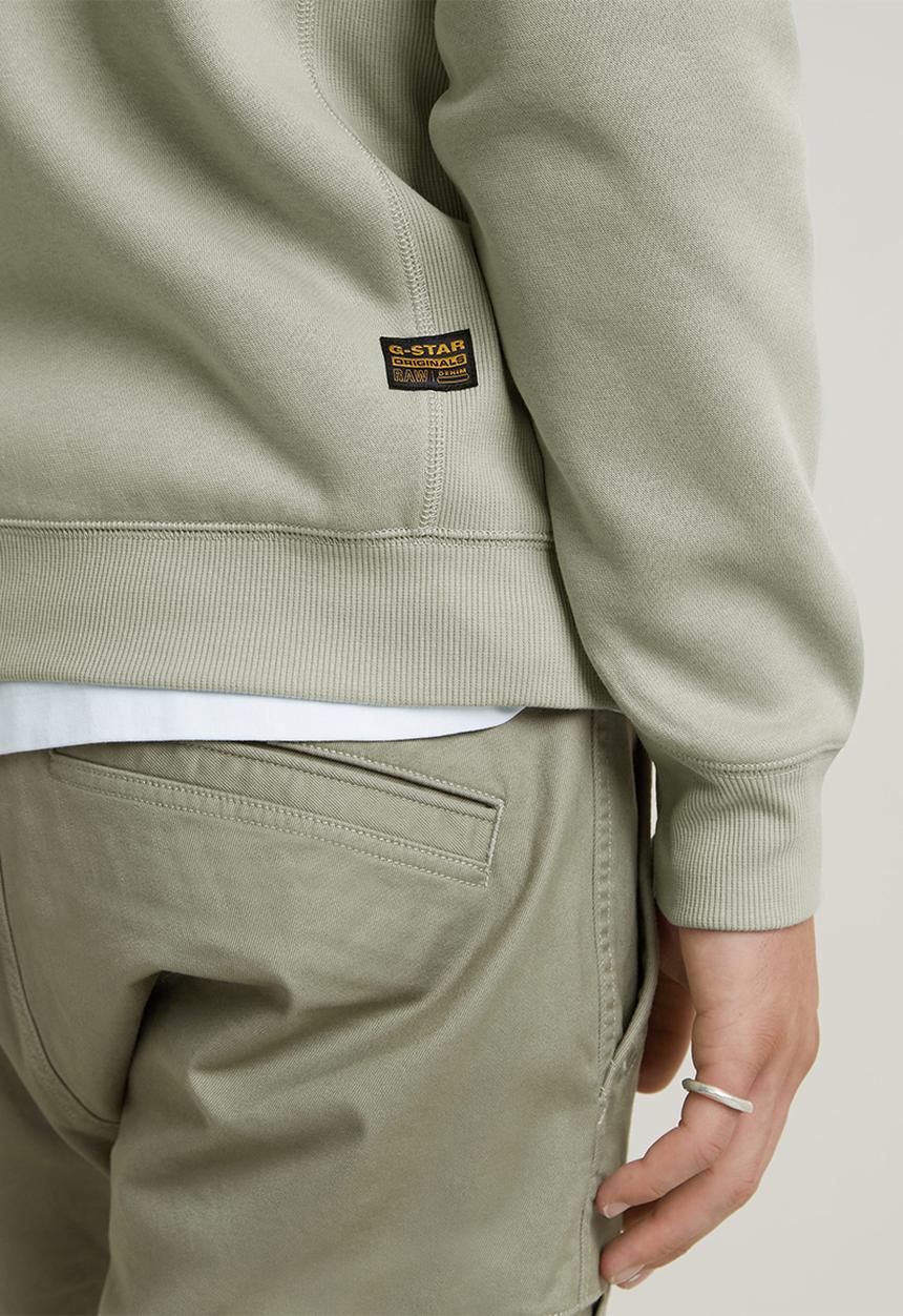 G-STAR - Premium core hdd zip sw long sleeve Pacior sweat r - wrought iron