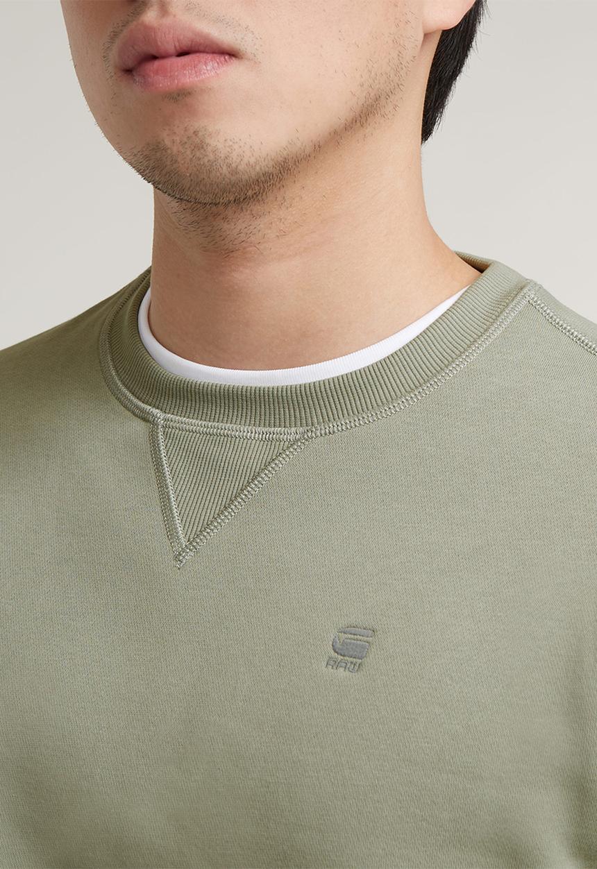 G-STAR - Premium core r sw long sleeve Pacior sweat r - wrought iron