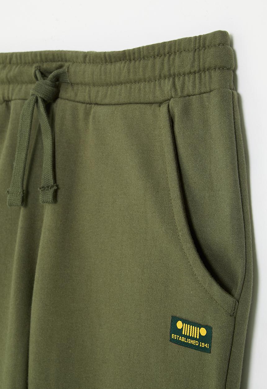 JEEP - Cuff logo jogger - fatigue