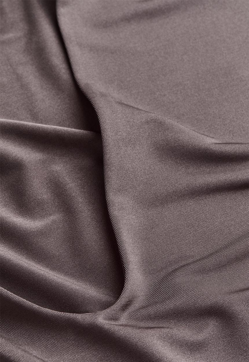 H&M - Cap-sleeved jersey body - grey