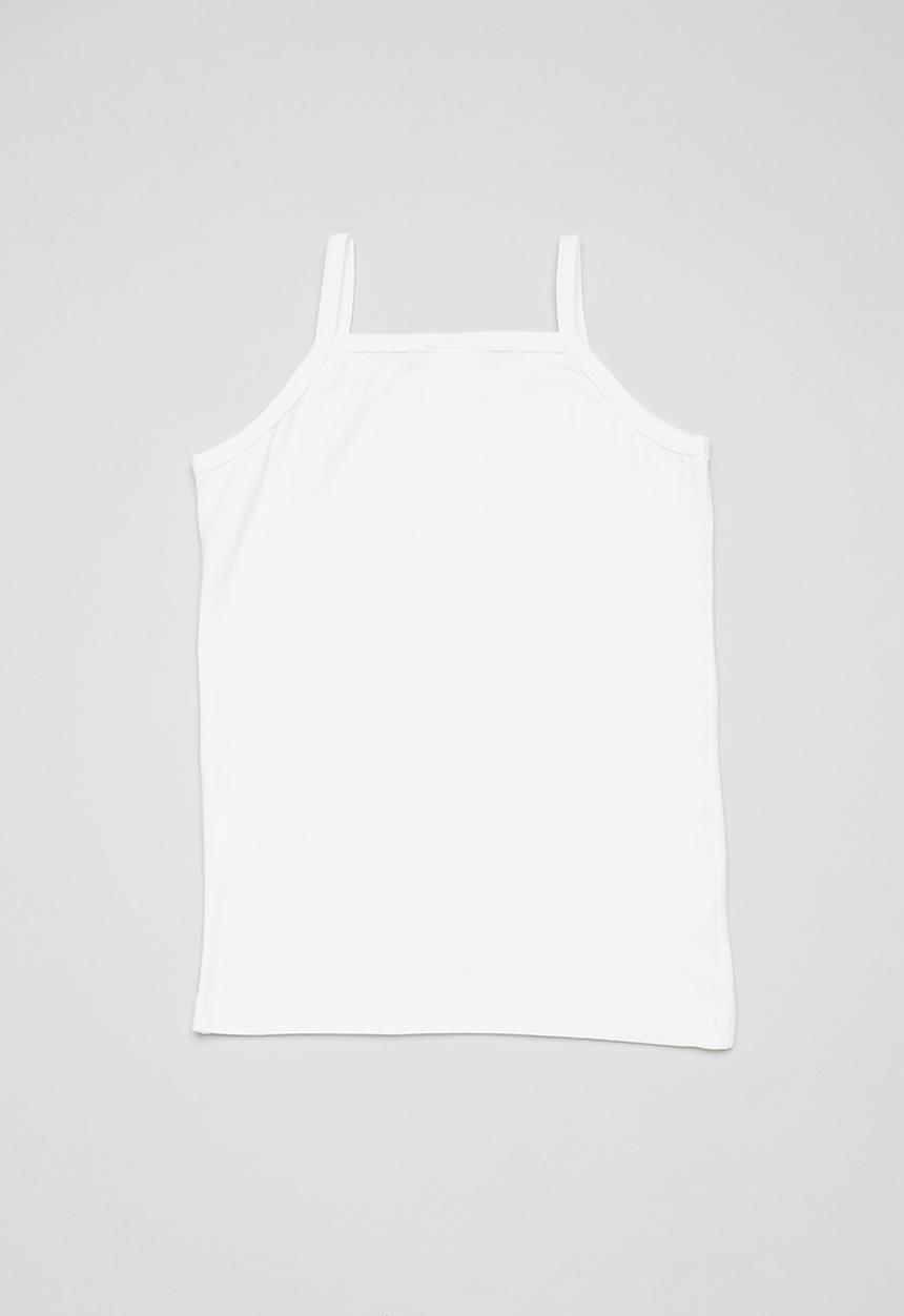 Pop Candy - 2 Pack cami vest - grey & white