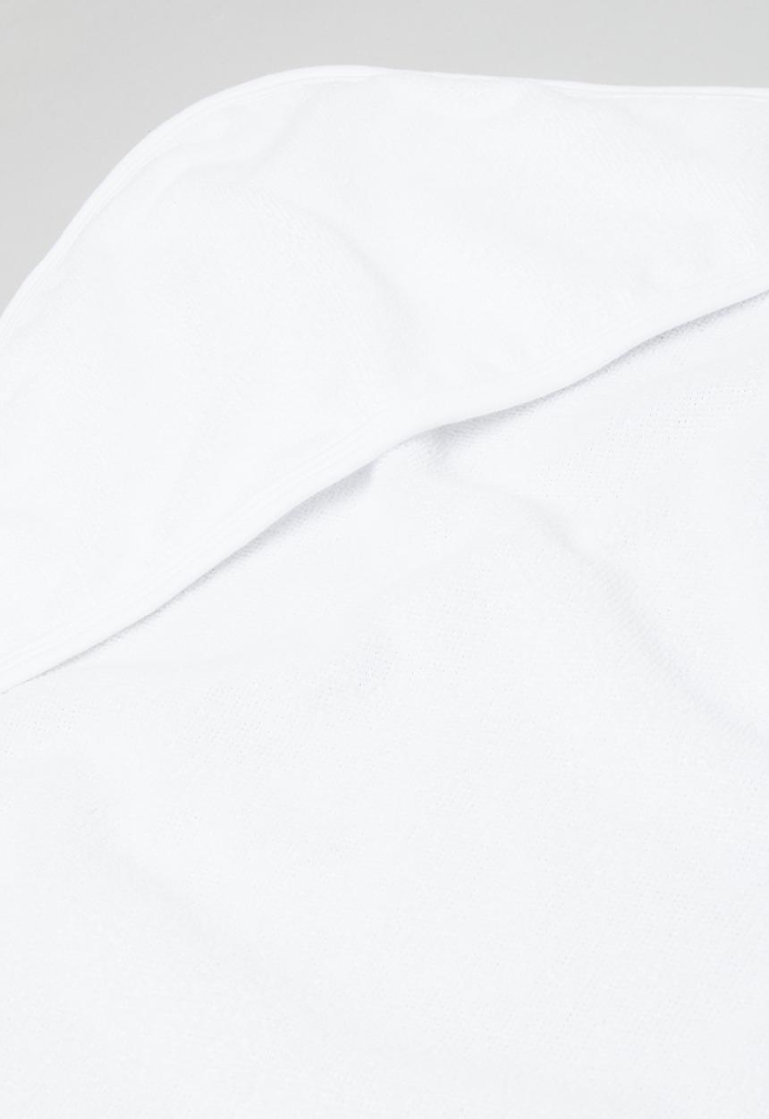 Little Lumps - Hooded bath towel - white