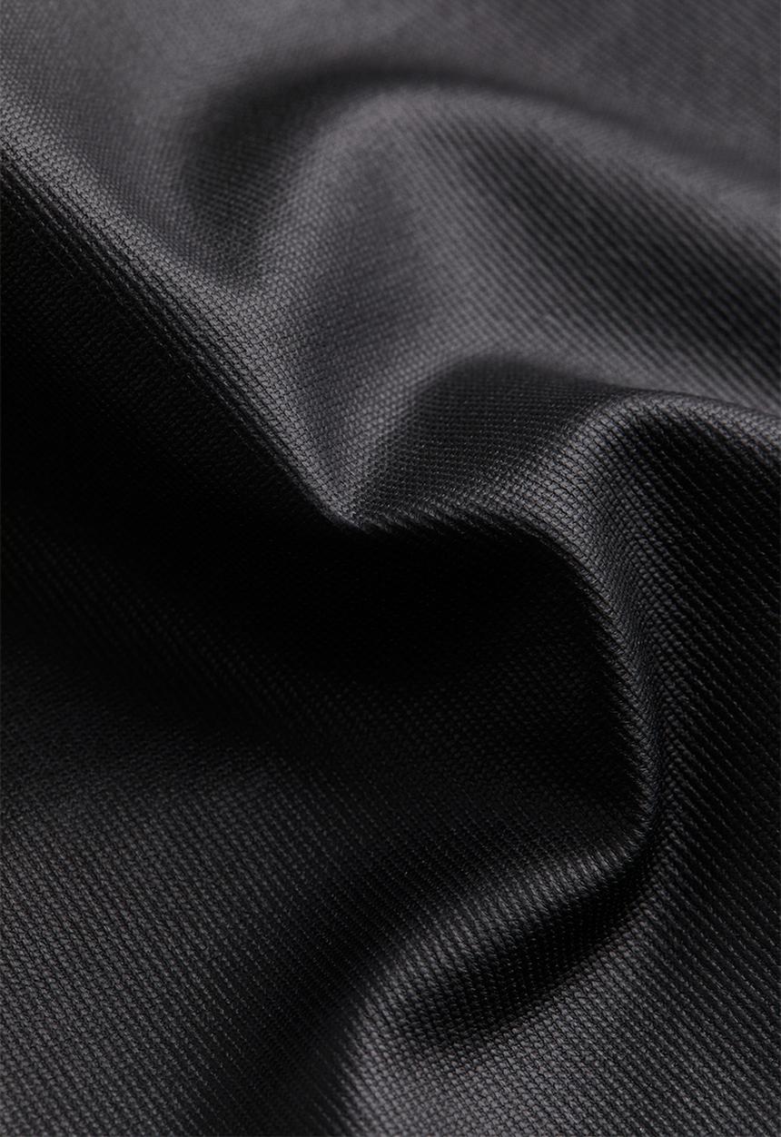 H&M - Cap-sleeved coated top - black