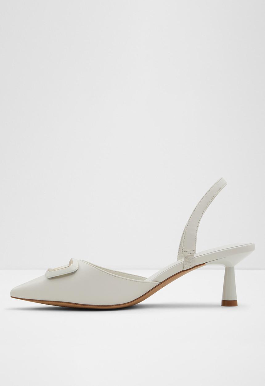 ALDO - Giocante slingback heel - white & bone