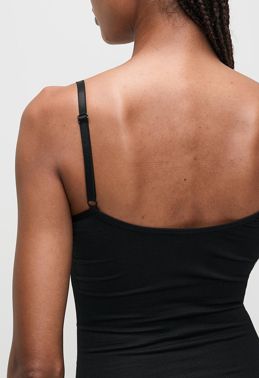Tessa Design - Tessa sculpt t-shaped bodysuit - black