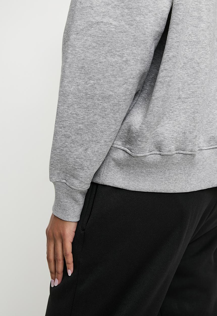 Superbalist - Turtle neck sweatshirt - grey melange