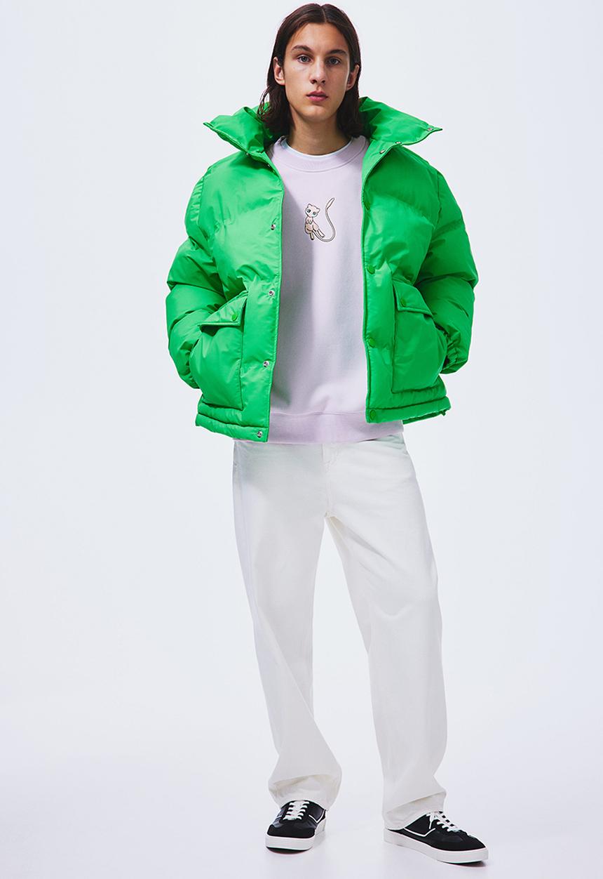 H&M - Loose fit sweatshirt - light purple/pokémon
