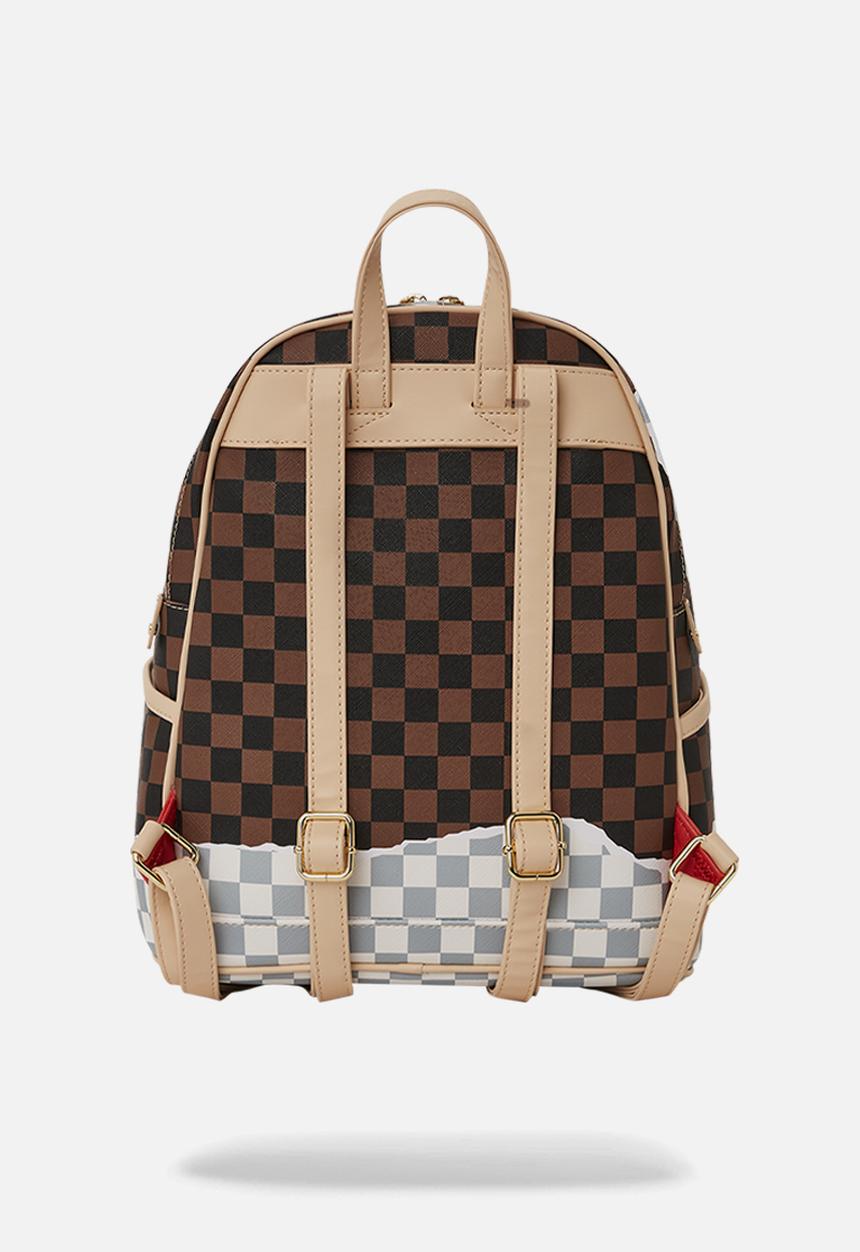 Sprayground - Tearaway salvage backpack - white & brown