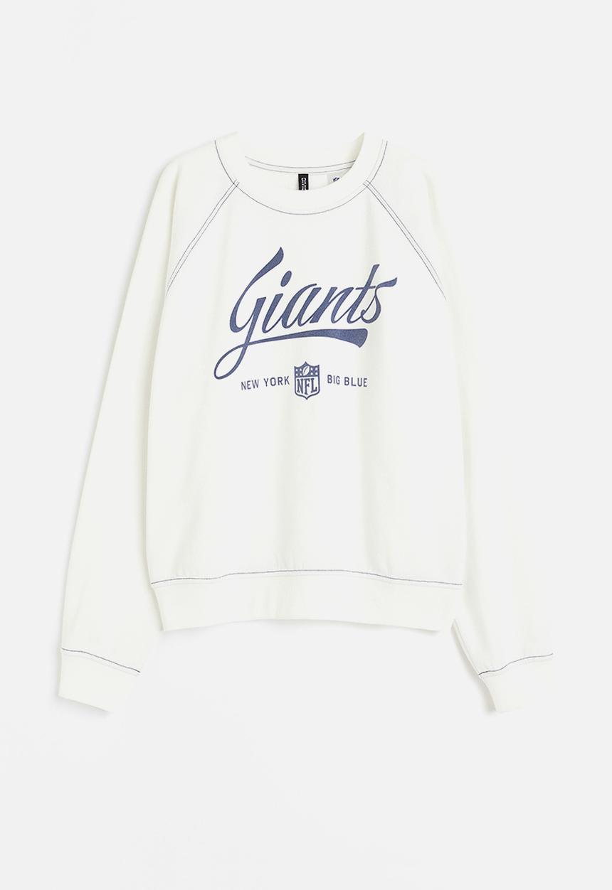 H&M - Printed sweatshirt - cream/nfl
