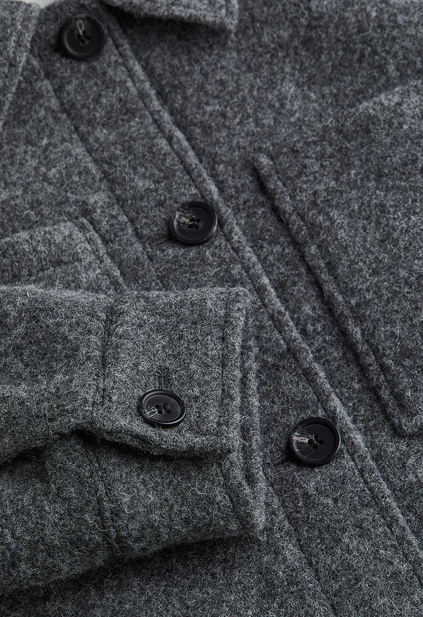 H&M - Shacket - dark grey