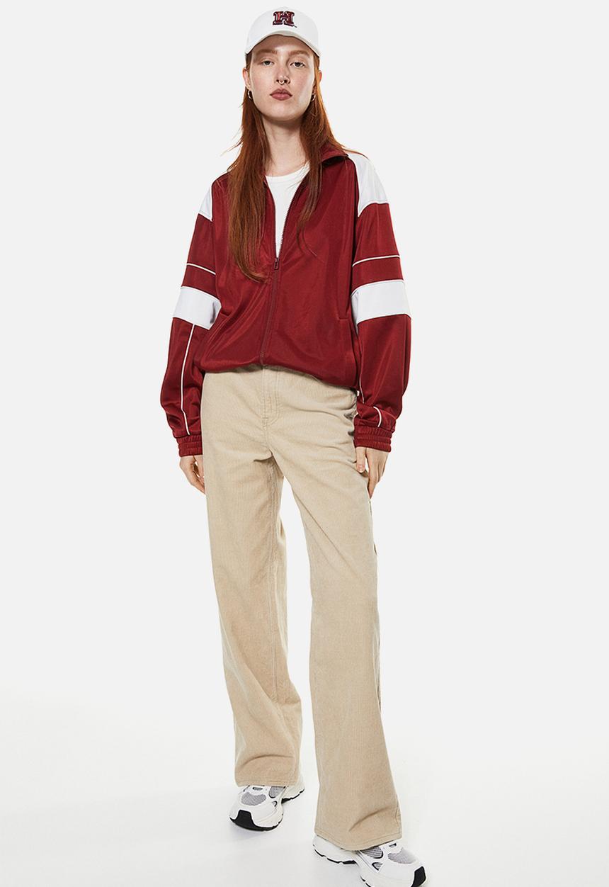 H&M - Corduroy trousers - light beige