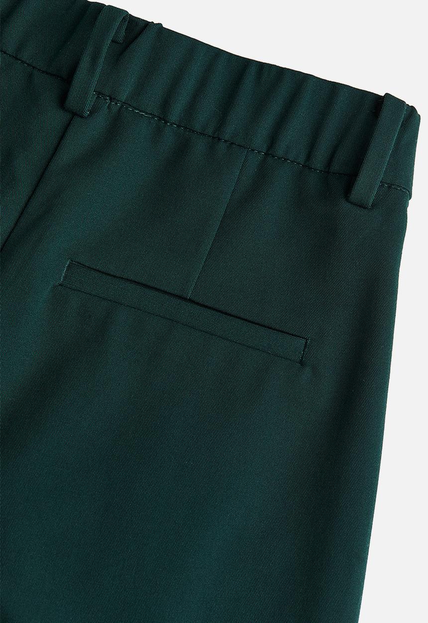 H&M - Tapered trousers - dark green
