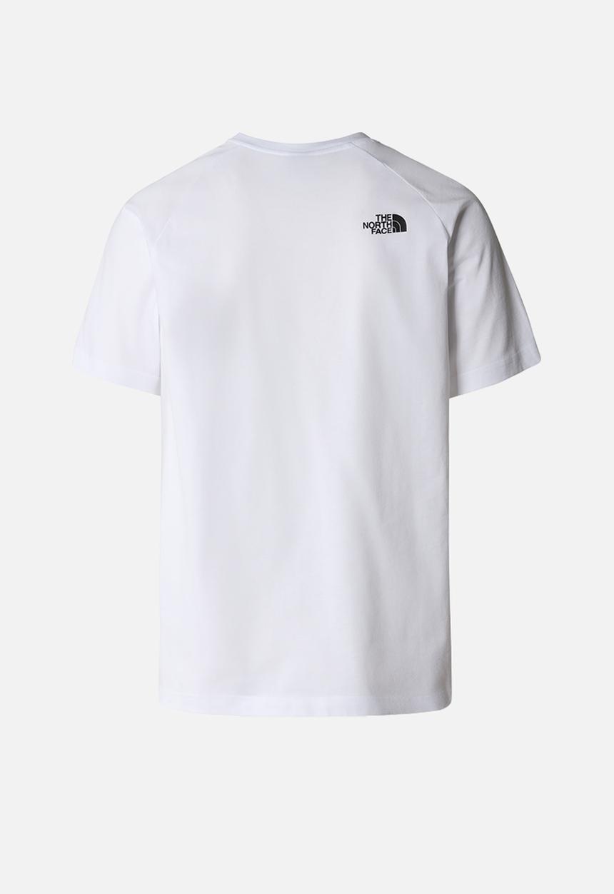 The North Face - M Raglan Redbox Tee - White