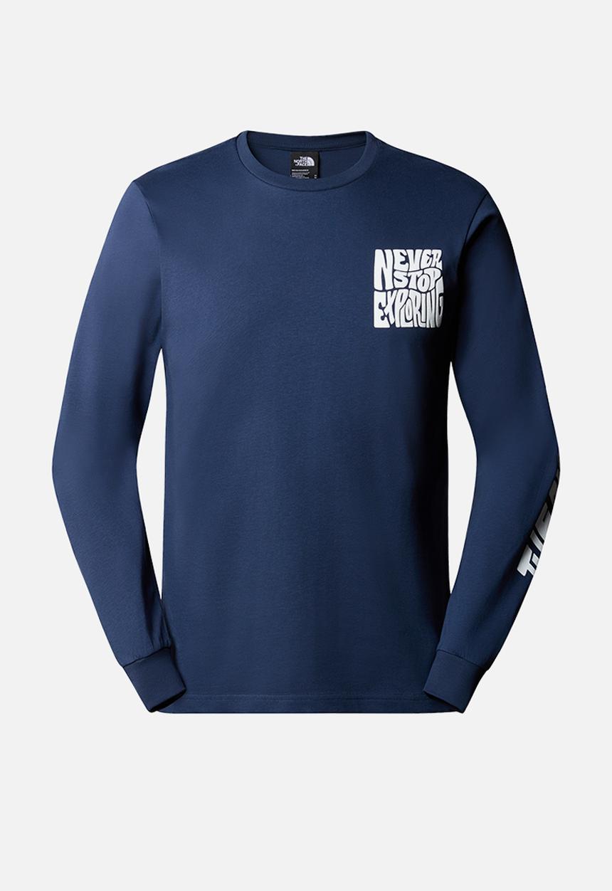 The North Face - M Mountain Play Long sleeve Tee - Summit Navy