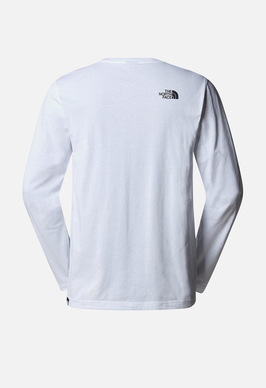 The North Face - M Long sleeve Simple Dome Tee - Tnf White
