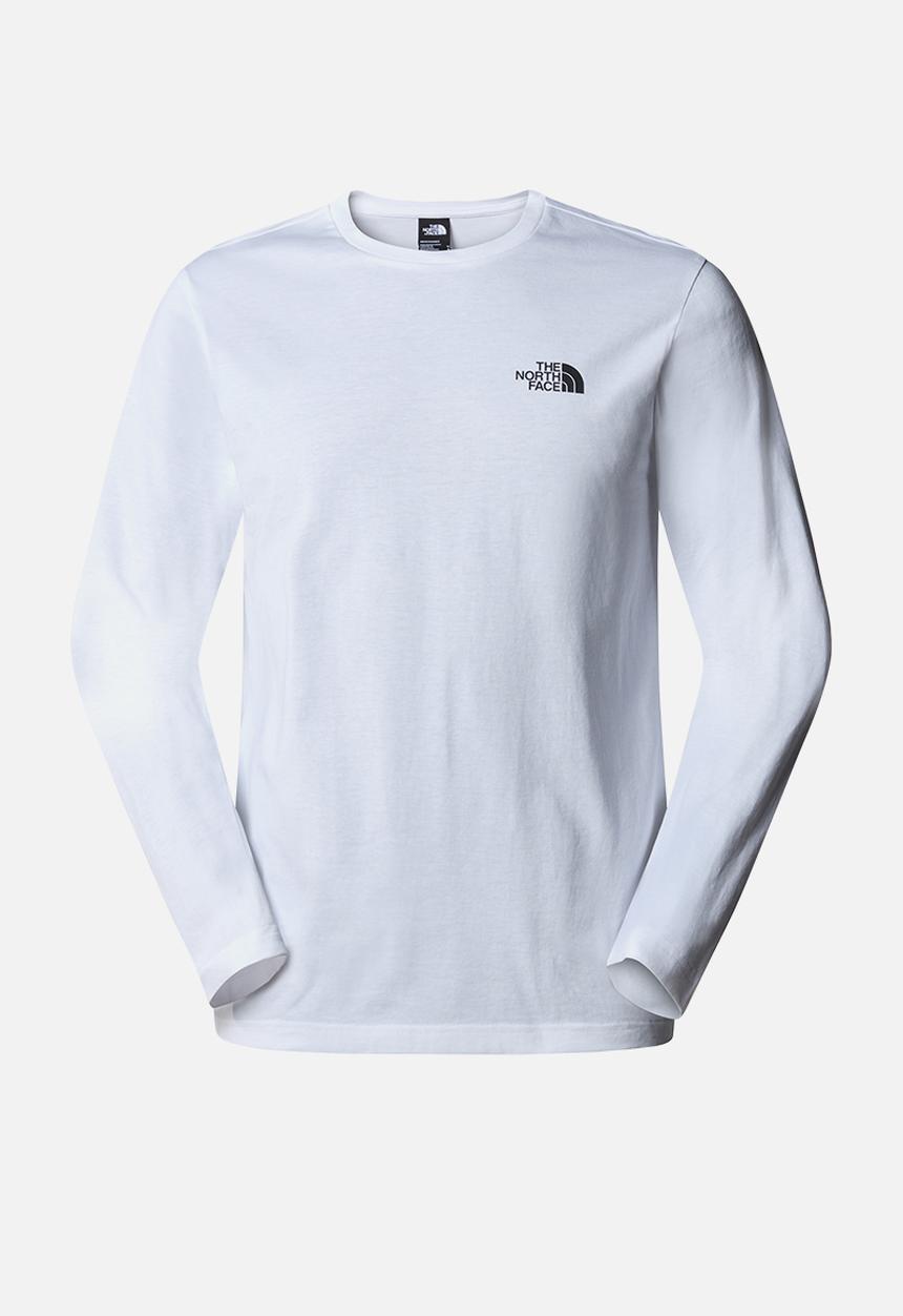 The North Face - M Long sleeve Simple Dome Tee - Tnf White