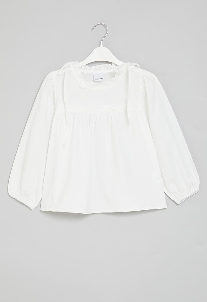 Pop Candy - Prairie blouse - white