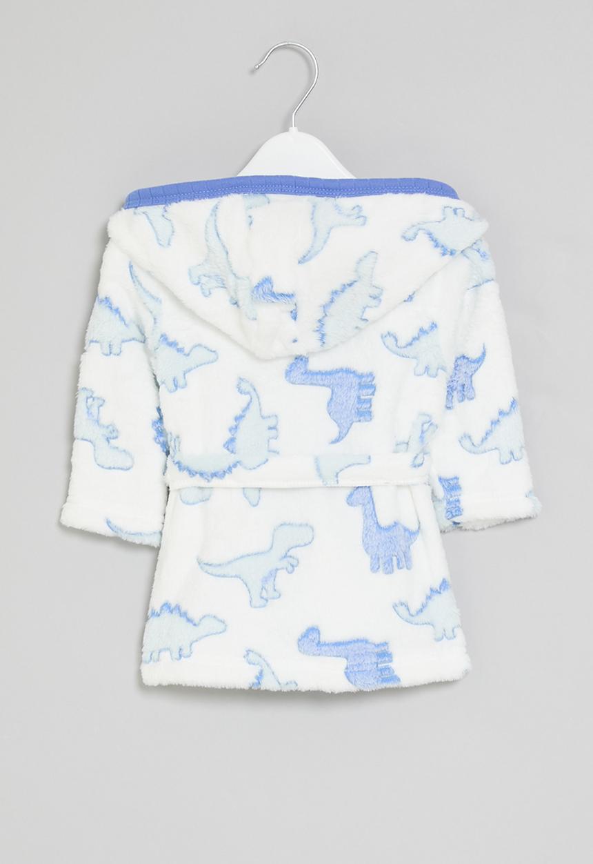 Pop Candy - Printed hooded robe - blue