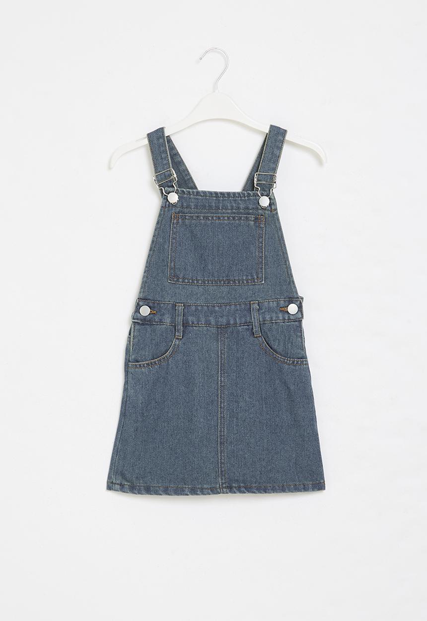 Pop Candy - Dungaree dress - light blue