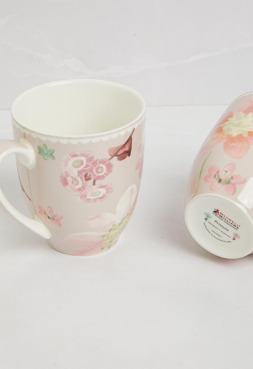 Maxwell & Williams - Primula Coupe Mug Set of 6 - Pink 