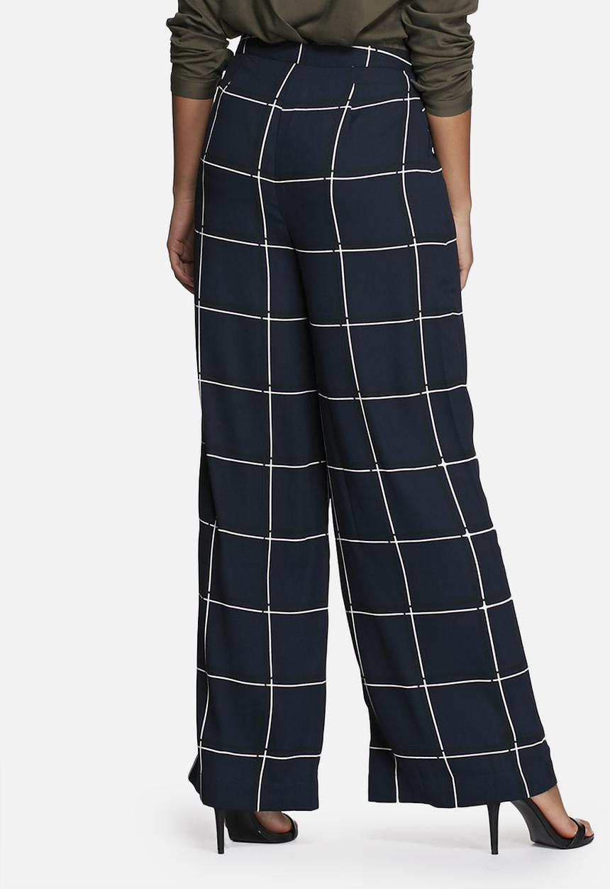 Vero Moda - Grid Wide Pants