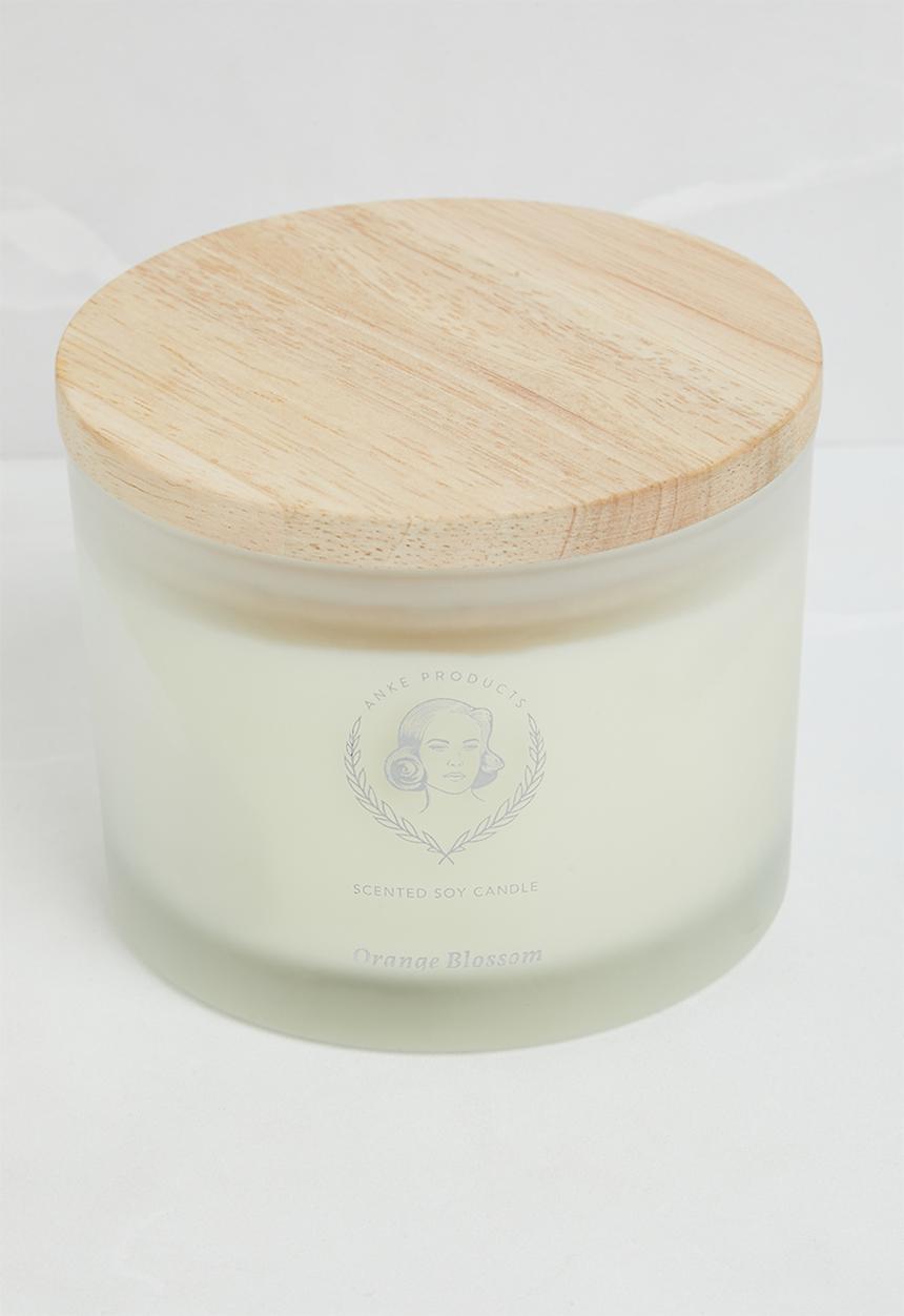 Anke Products - Orange Blossom scented soy candle - 370g