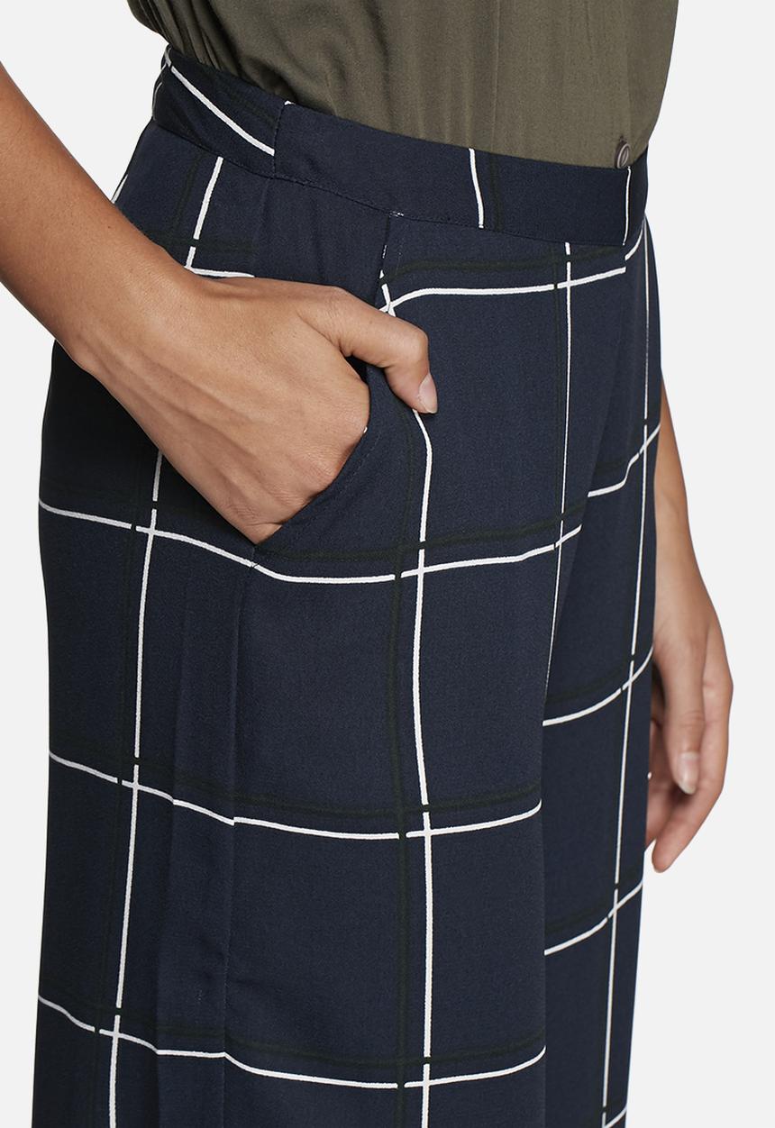 Vero Moda - Grid Wide Pants