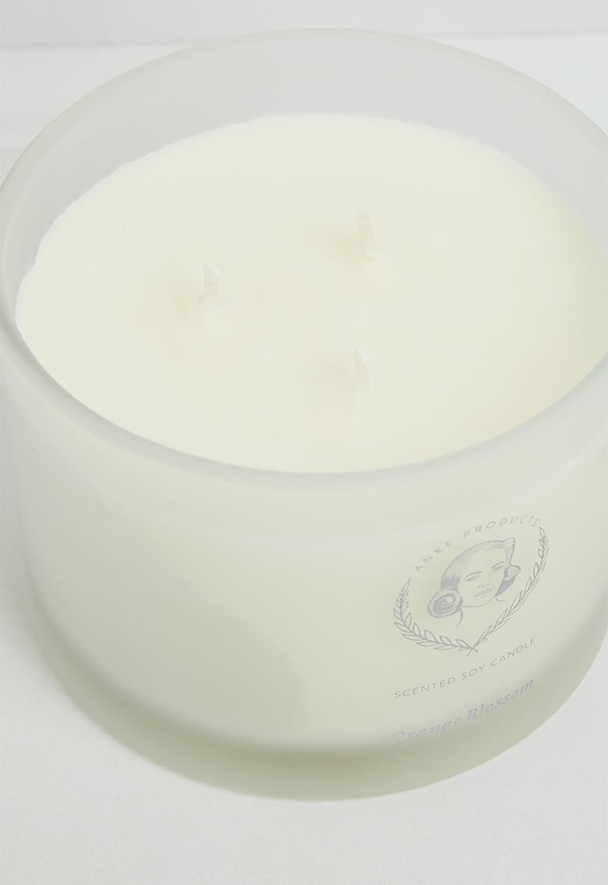 Anke Products - Orange Blossom scented soy candle - 370g